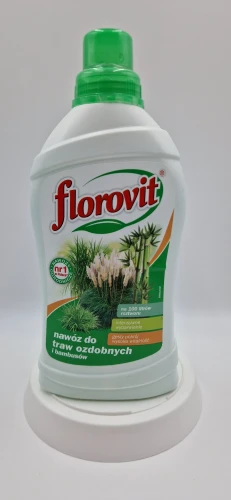 Trawy Ozdobne Przód (20260120_154923.jpg): Nawóz Florovit do traw ozdobnych i bambusów zapewniający gęsty pokrój.