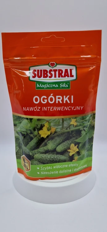 Specjalistyczny nawóz interwencyjny Substral Magiczna Siła do ogórków w torebce 350 g.
