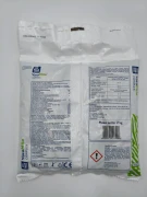 Tył worka 2 kg nawozu YaraMila COMPLEX zawierający szczegółowy skład NPK i tabelę dawkowania.