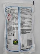 Tylna strona opakowania nawozu Żelazo Antymech 1kg Ogród Start z instrukcją stosowania i dawkowaniem