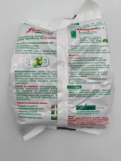Tylna strona opakowania kompleksowego nawozu Florovit mistrzowski trawnik 1 kg ze szczegółową instrukcją stosowania, dawkowaniem i uwagami