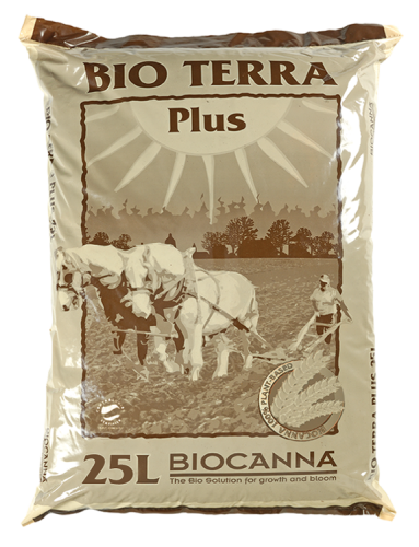BioCanna Bio Terra PLUS ziemia kwiatowa 25L - mieszanka podłoża od Canna
