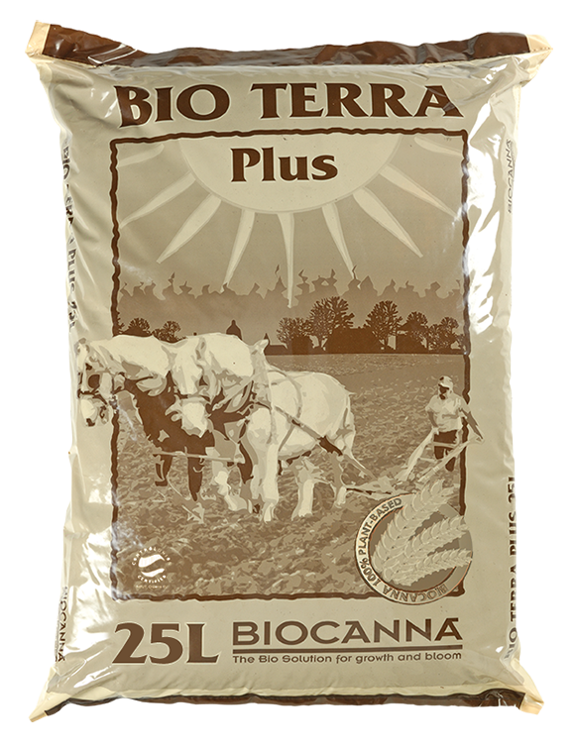 BioCanna Bio Terra PLUS ziemia kwiatowa 25L - mieszanka podłoża od Canna
