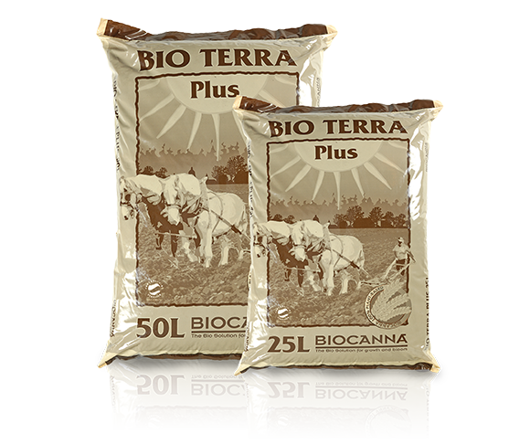 BioCanna Bio Terra PLUS ziemia kwiatowa 25L - mieszanka podłoża od Canna
