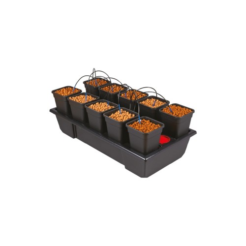 System hydroponiczny WILMA SMALL WIDE 10 x 6L - 120x60xh20cm
