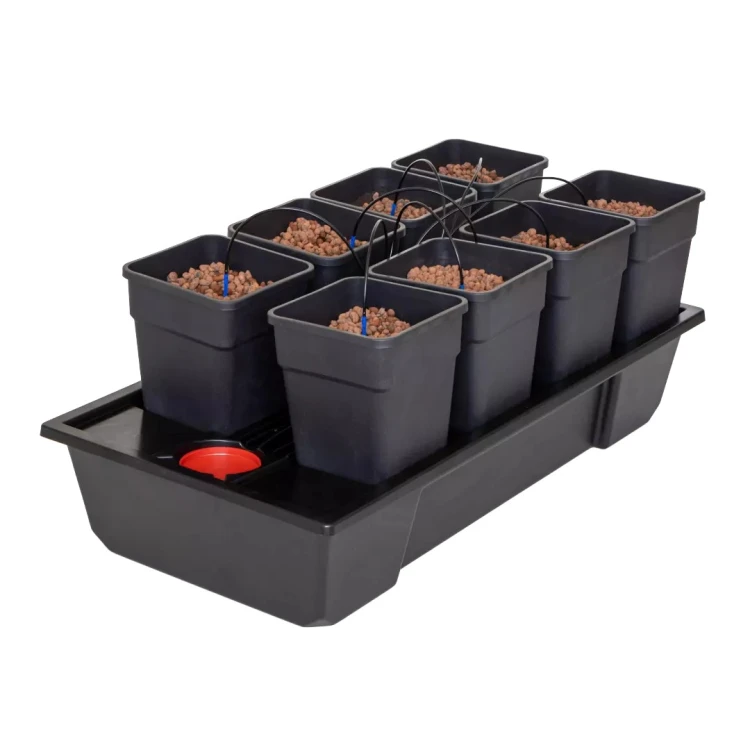 System hydroponiczny WILMA SMALL WIDE 8 x 11L - 120x60xh20cm
