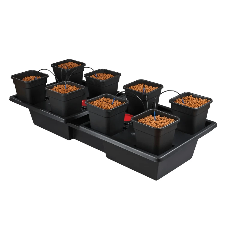 System hydroponiczny WILMA LARGE WIDE 8 x 18L - 170x75xh20cm