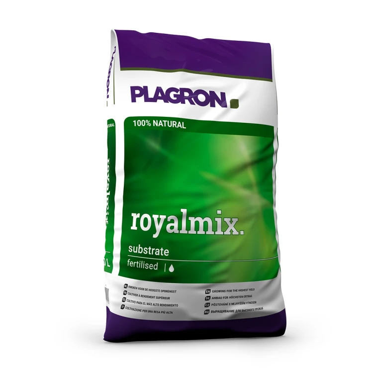 Plagron ziemia Royal Mix 50L | jakościowa mieszanka torfu, perlitu i bio humusu