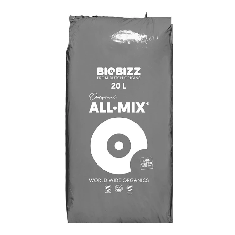 BioBizz ziemia All-Mix 20L - mieszanka gleby, kompostu, worm humusu i perlitu (All mix)