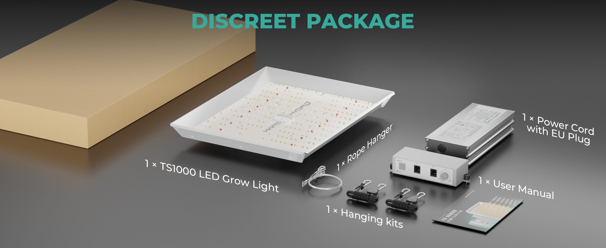 Mars Hydro TS 1000 150W Lampa Led Grow ts1000 Dimmable 2.3umol/J