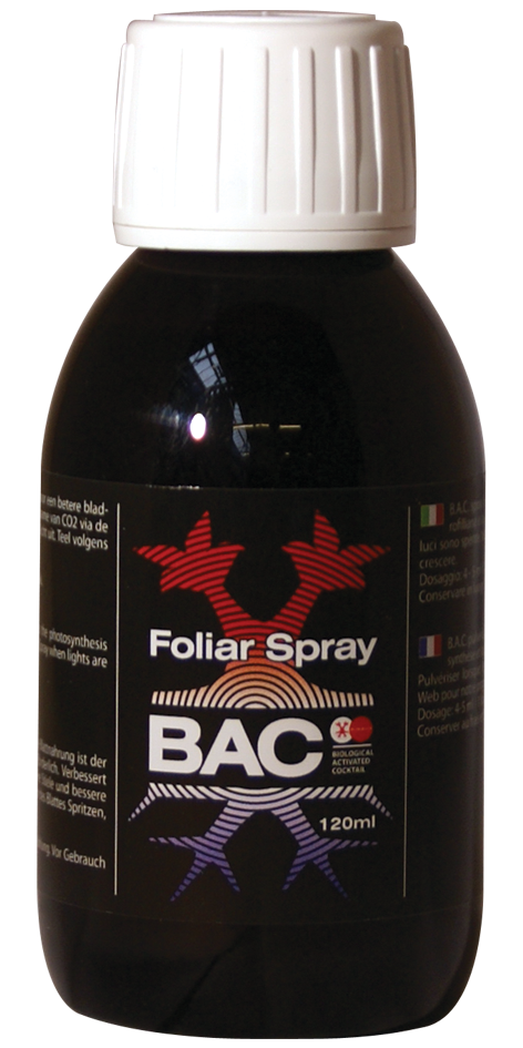 BAC Foliar Spray 120ml | dolistna odżywka do ekspresowego wzrostu, odporności i ochrony roślin