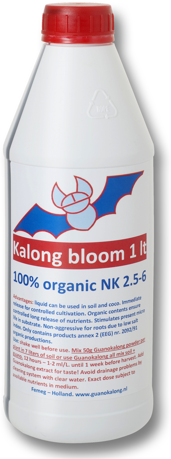 Nawóz organiczny na kwitnienie Guanokalong Bloom 1L